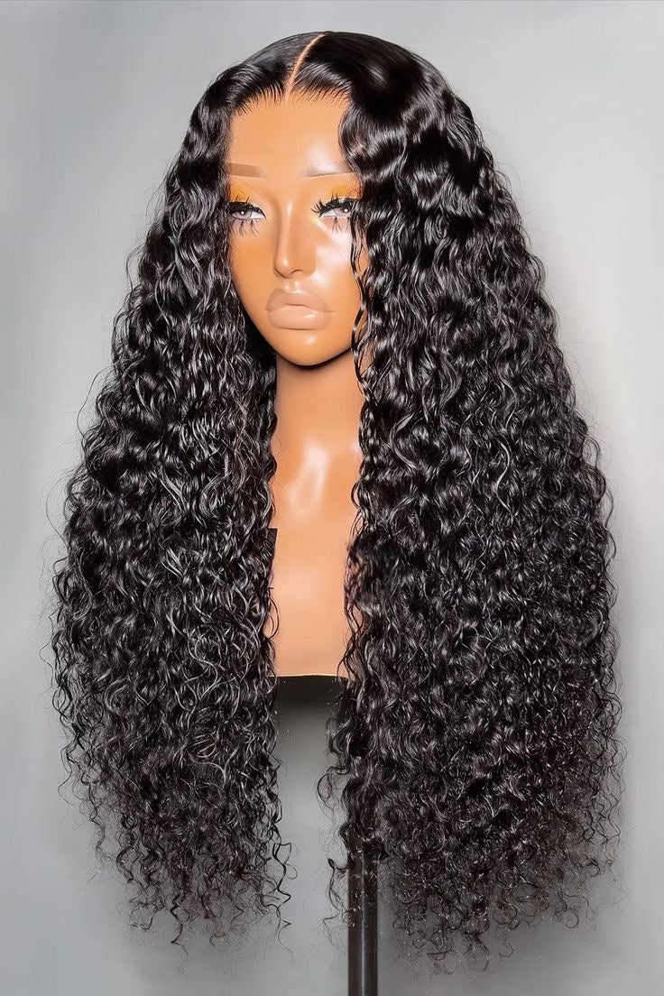 Éclat Deep Curly Luxe Wig ||13X6 HD Lace wig|| 250 Density