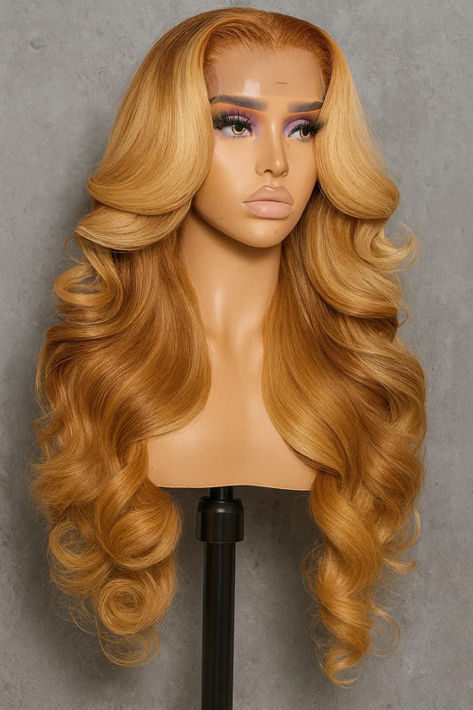 Éclat Golden Wave Luxe Wig ||13X4 HD Lace||200 Density
