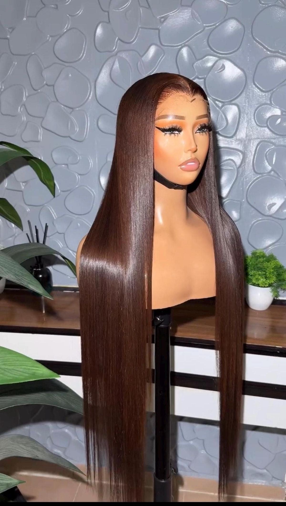 Éclat Straight Luxe Wig || 13X6 HD Lace Wig ||200 Density